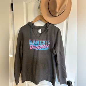 Harley Davidson hoodie, fits like a medium